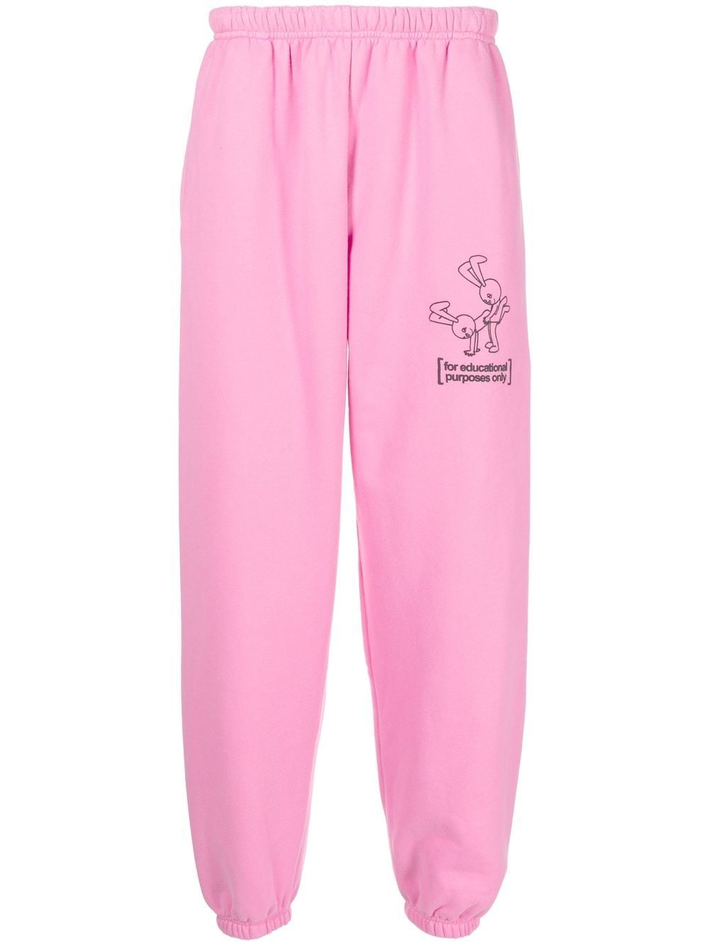 Natasha Zinko Educational Purposes Only track pants - Pink von Natasha Zinko