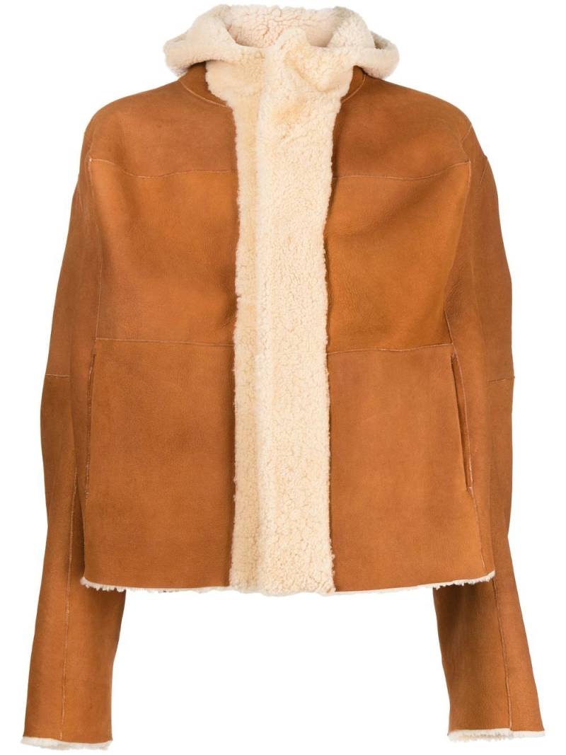 Natasha Zinko Shearling Bunnies jacket - Brown von Natasha Zinko