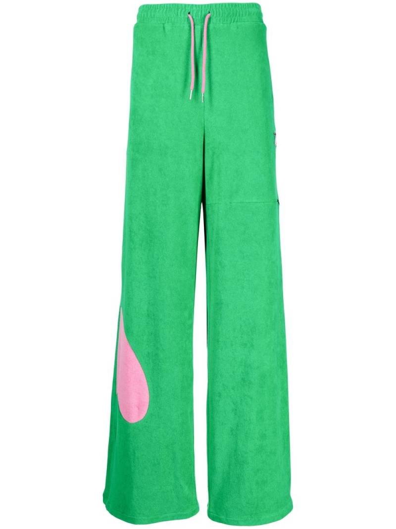 Natasha Zinko Terry Bunny sweatpants - Green von Natasha Zinko