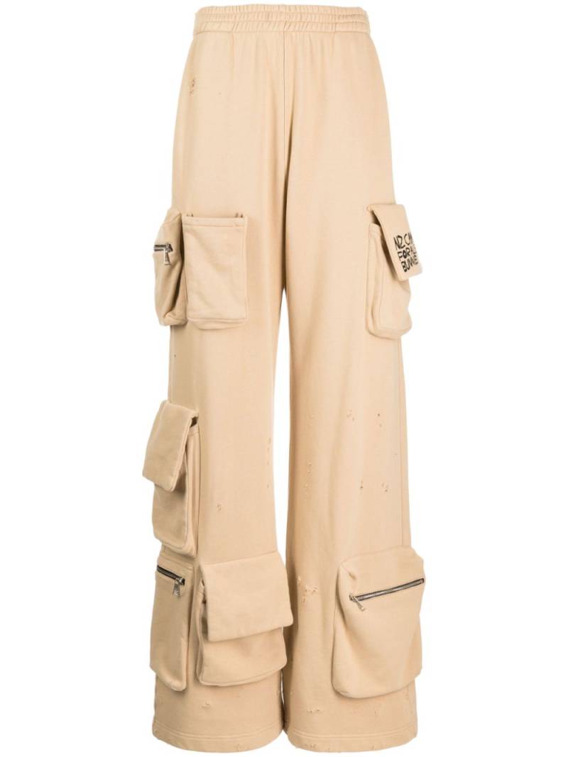 Natasha Zinko cargo-pocket track pants - Neutrals von Natasha Zinko