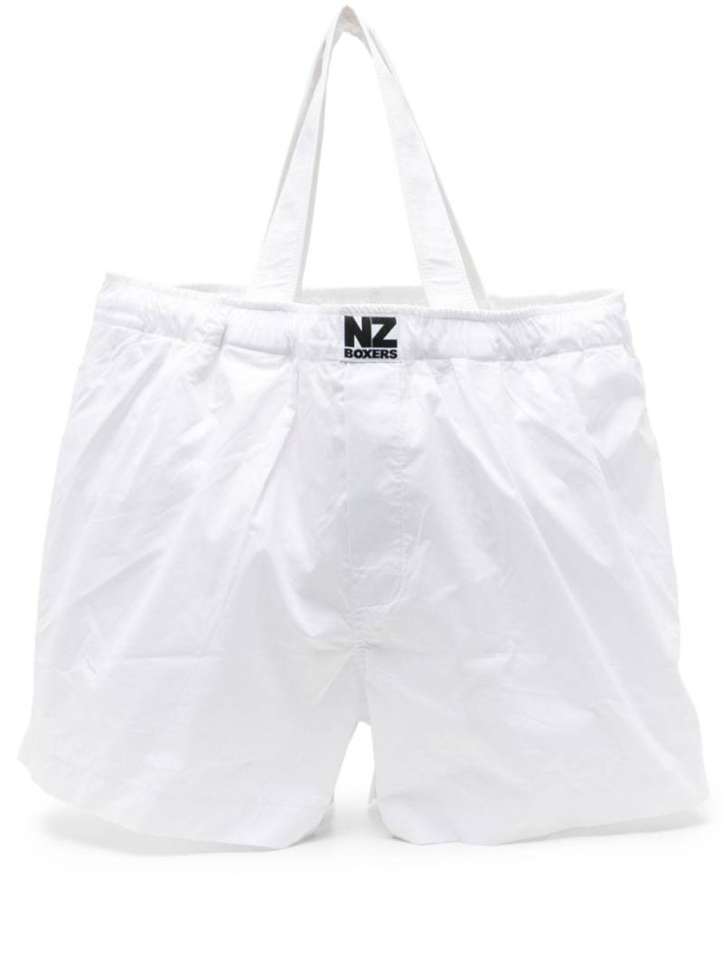 Natasha Zinko cotton tote bag - White von Natasha Zinko