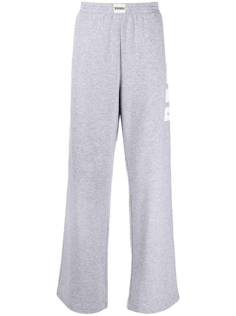 Natasha Zinko graphic-print track trousers - Grey von Natasha Zinko