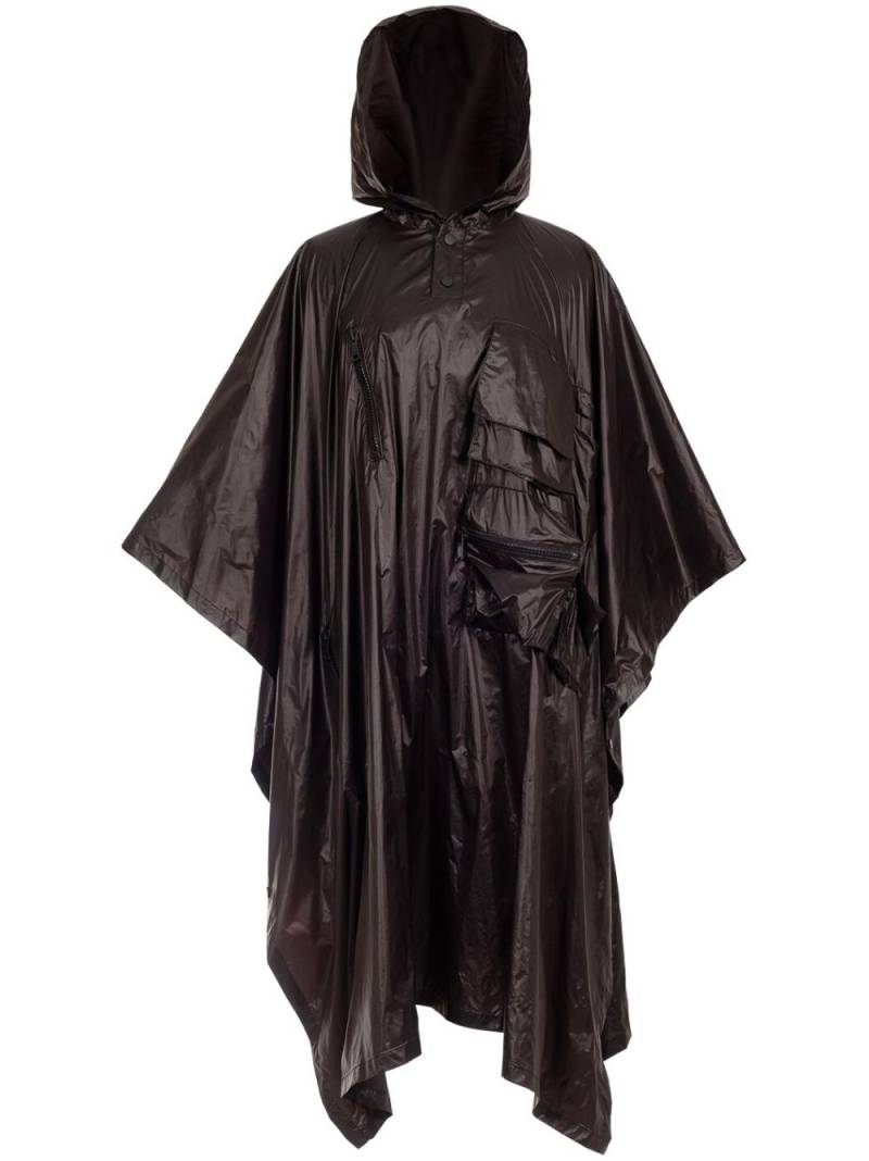 Natasha Zinko hooded poncho - Black von Natasha Zinko