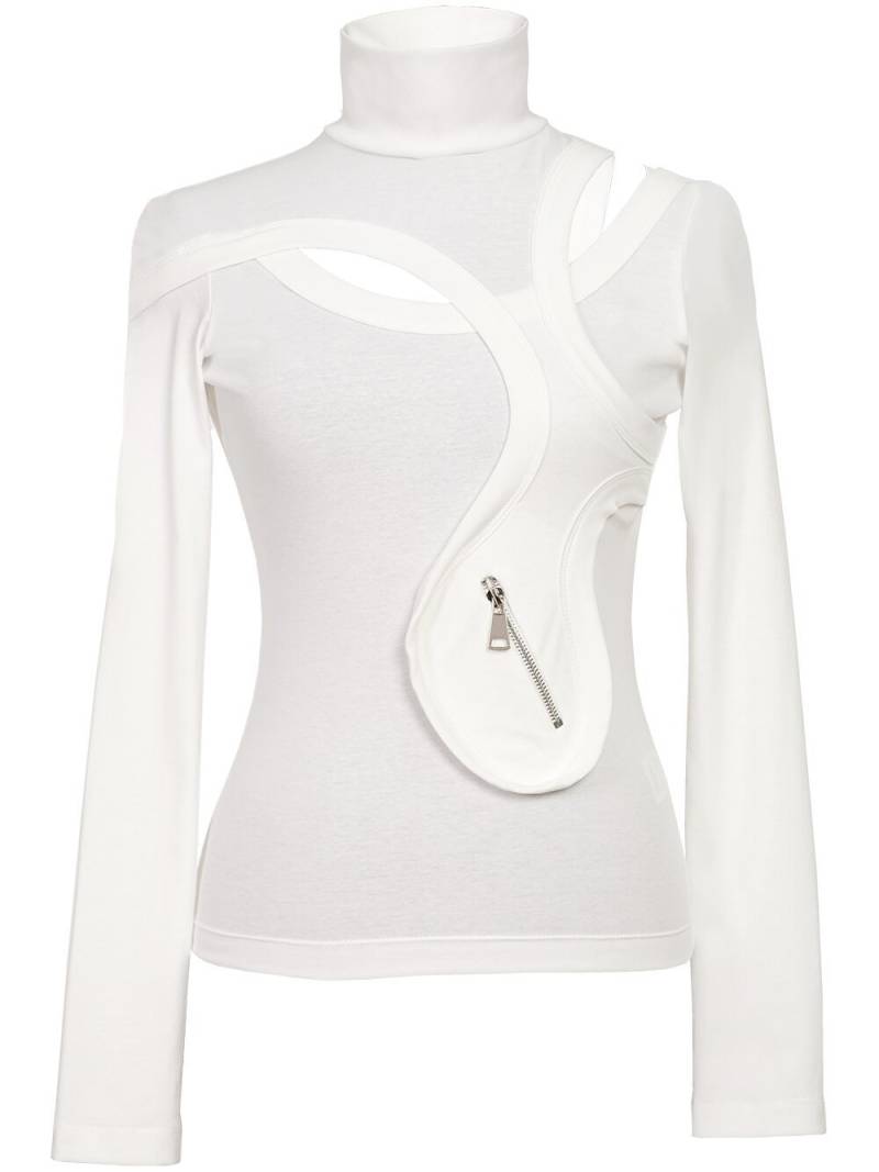 Natasha Zinko jersey long-sleeve T-shirt - White von Natasha Zinko