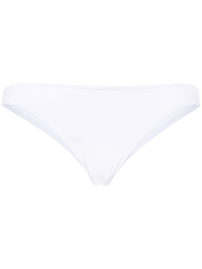 Natasha Zinko slogan-print briefs - White von Natasha Zinko