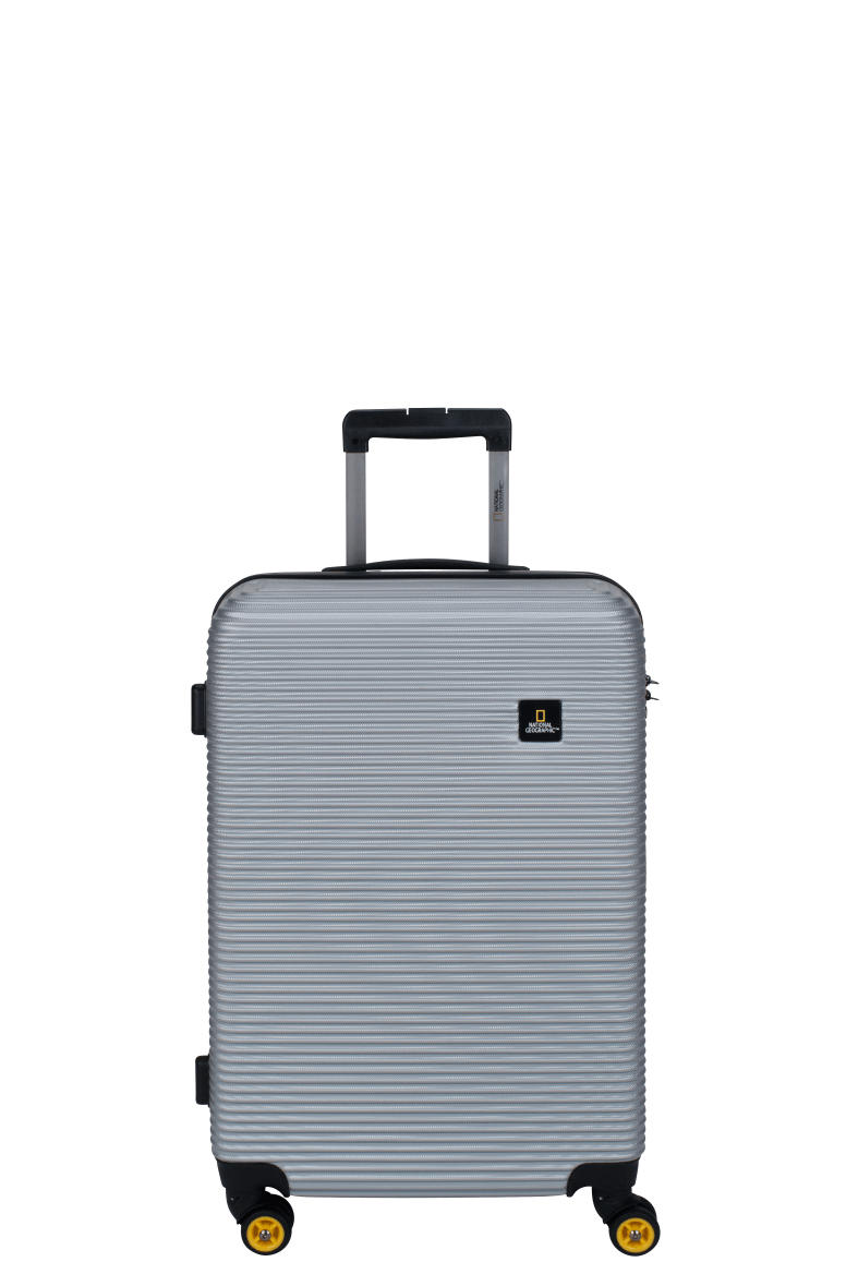 Abroad - Medium Spinner 67cm in Silber Abroad - Medium Spinner 67cm in Silber von National Geographic