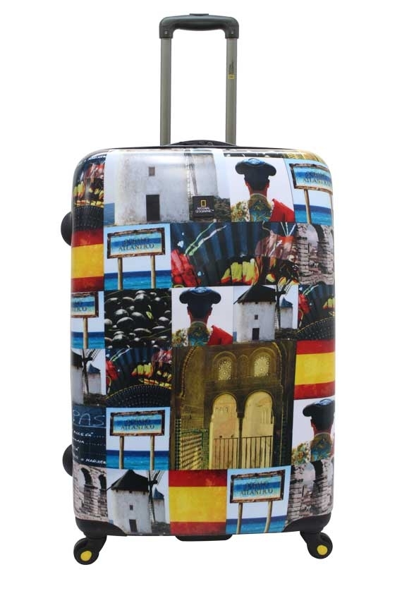 CITY Spain, 71cm 4-Rollen Trolley von National Geographic