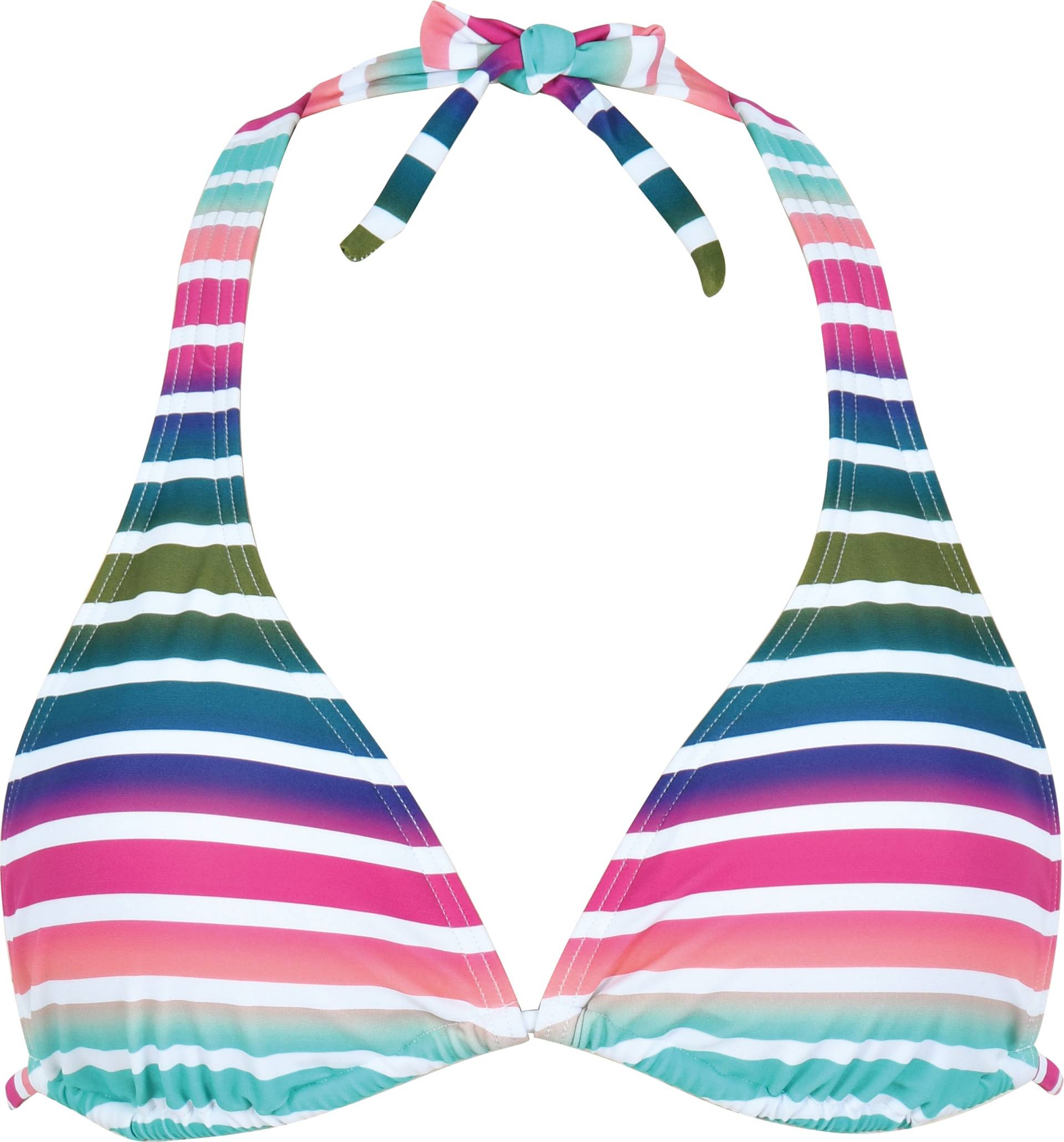 Naturana Triangel-Bikini-Top »Ice Pop«, (Packung, 1 St.), mit herausnehmbaren Pads und Multicolor-Streifen Naturana Triangel-Bikini-Top »Ice Pop«, (Packung, 1 St.), mit herausnehmbaren Pads und Multicolor-Streifen von Naturana