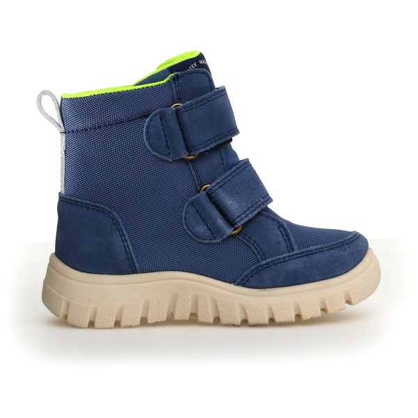 Naturino - Kid's Geminae 3 VL WP Suede/Fabric - Winterschuhe Gr 25 blau von Naturino