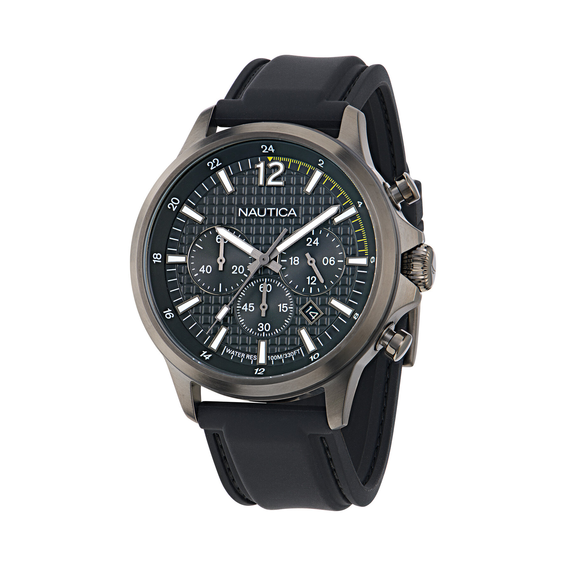 Uhr Nautica Blueocean Chronograph NAPBOF405 Schwarz Uhr Nautica Blueocean Chronograph NAPBOF405 Schwarz von Nautica