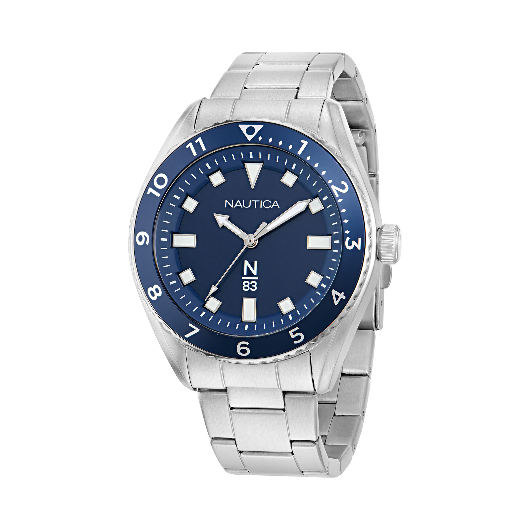 Uhr Nautica Finn World NAPFWF407 Silberfarben von Nautica