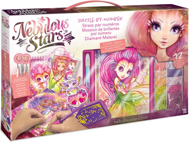 Nebulous Stars Kreativset »Strass nach Zahlen Schreibwaren Deluxe Set« von Nebulous Stars