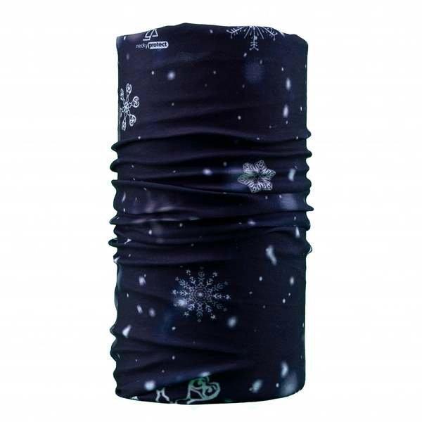 Neckwarmer Snowflakes Herren Multicolor ONE SIZE von Necky Protect