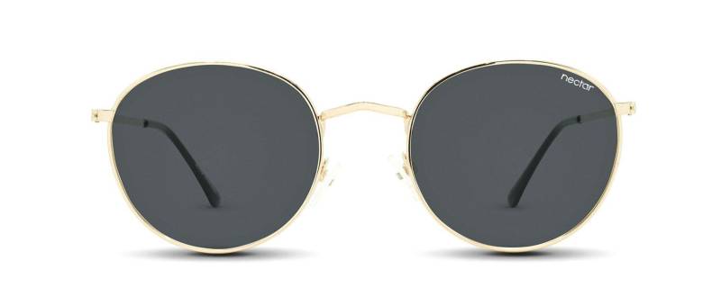 Nectar - Boho Greenwich Sonnenbrille, für Herren, Gold, Größe 47mm von Nectar