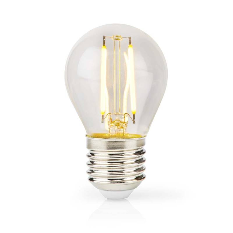 Led Glödlampa E27 | G45 | 2 W | 250 Lm | 2700 K | Varm Vit | Retrostil | 1 St. Unisex  ONE SIZE von Nedis