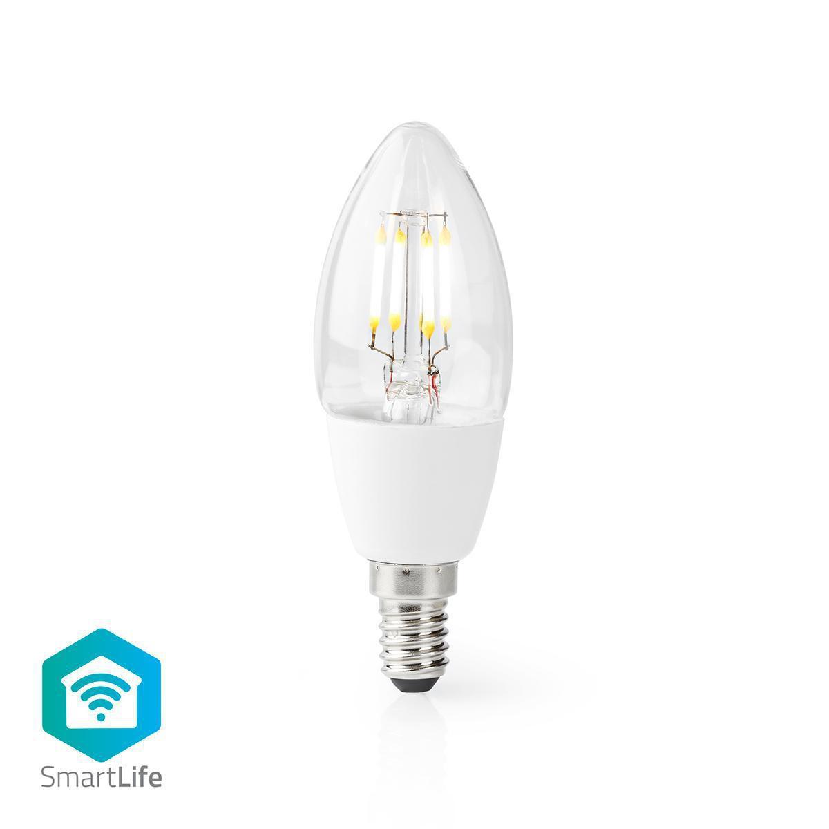 Nedis - SmartLife LED vintage lampa | Wi-Fi E14 400 lm 5 W Varm Vit 2700 K Glas Android™ / IOS Ljus 1 St., One Size von Nedis