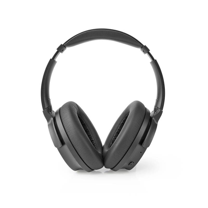 Wireless Over-Ear-Kopfhörer | Maximale Akkulaufzeit: 24 Stunden | Invided Mikrofon | TAP -Steuerung | Rauschreduktion | Voice Control Support | Volumensteuerung | Koffer enthalten von Nedis