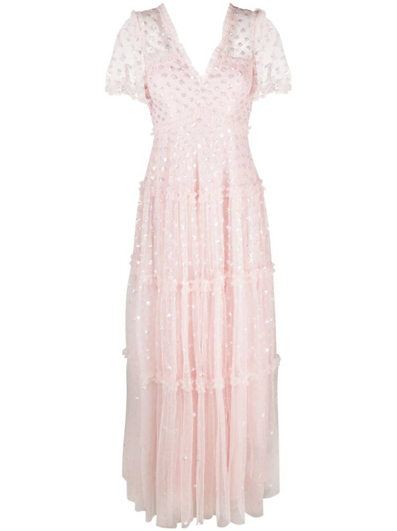 Needle & Thread Thea sequin-embelished tulle dress - Pink von Needle & Thread