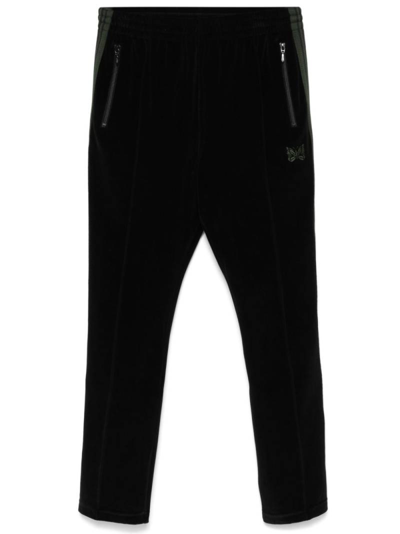 Needles Narrow track pants - Black von Needles