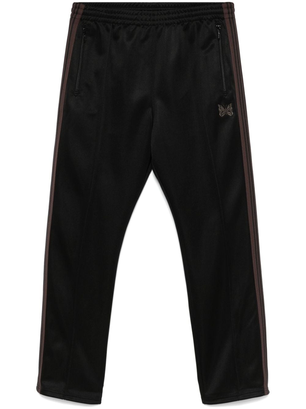 Needles Narrow track pants - Black von Needles