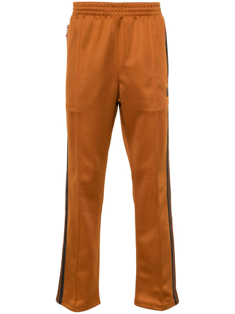 Needles Poly Smooth side-stripe track pants - Brown von Needles
