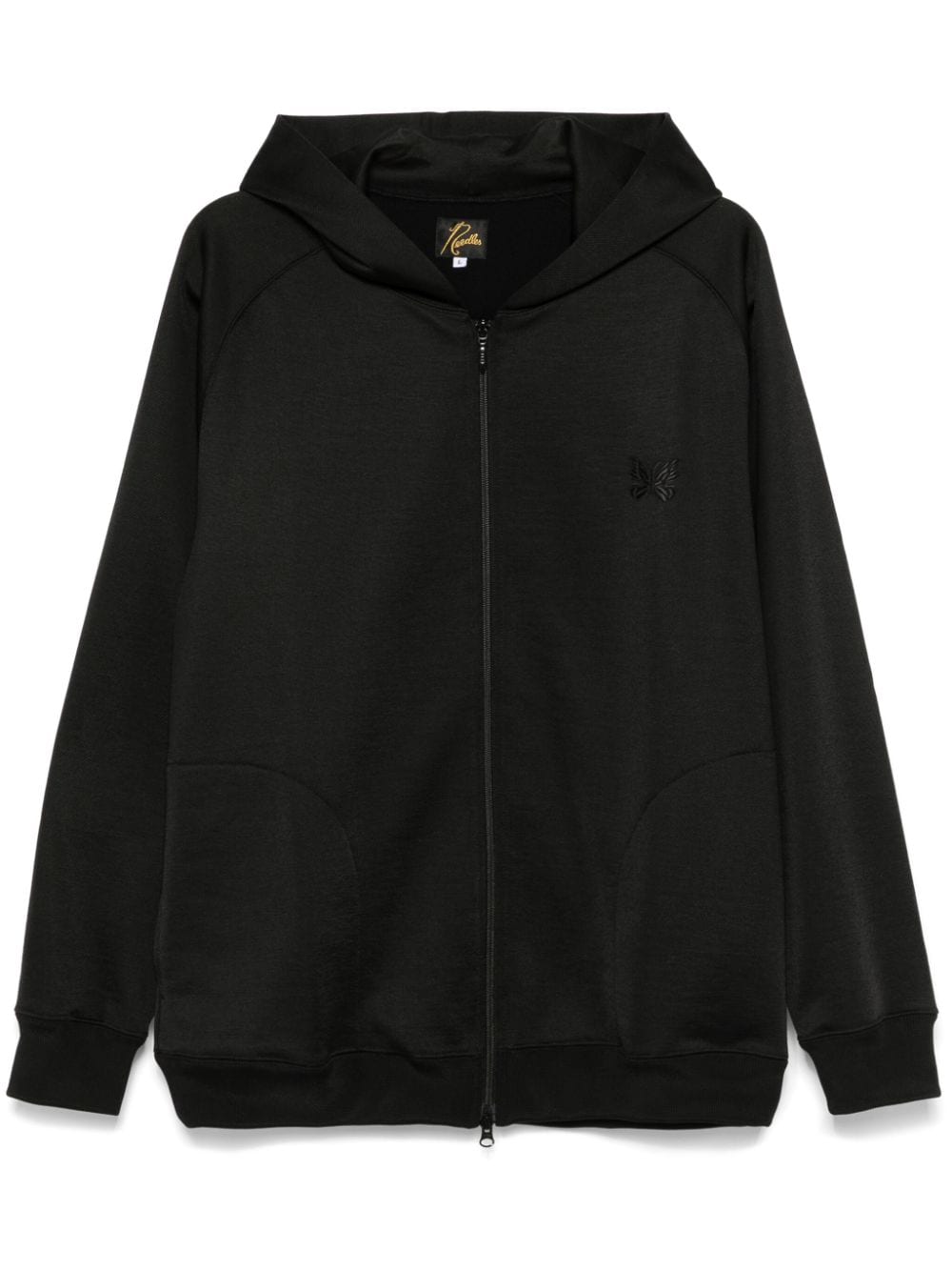 Needles Zipped hoodie - Black von Needles