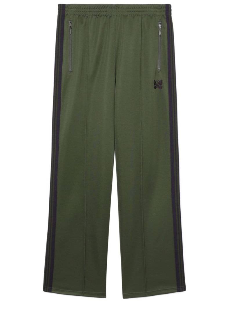 Needles logo-embroidered track pants - Green von Needles