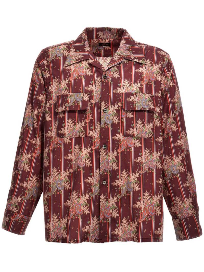 Needles paisley-print shirt - Red von Needles