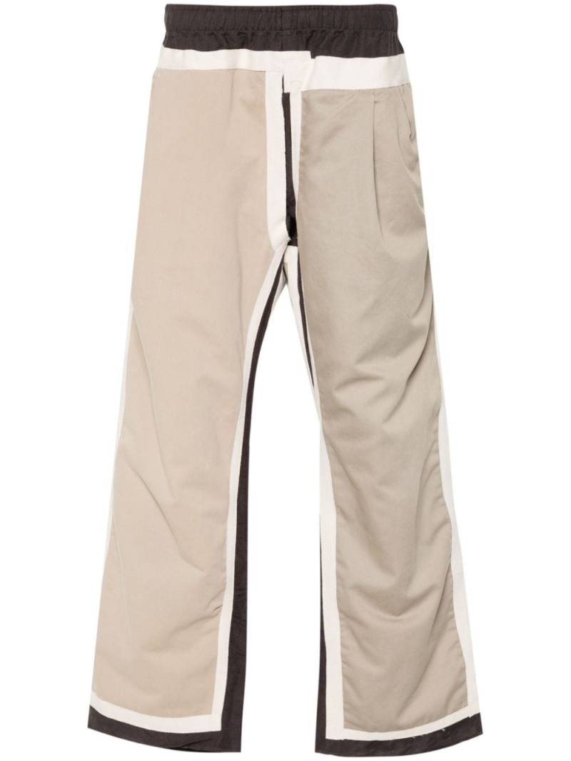 Needles panelled trousers - Neutrals von Needles