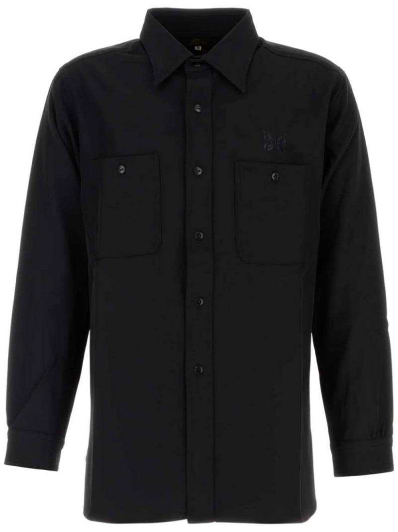 Needles twill shirt - Black von Needles