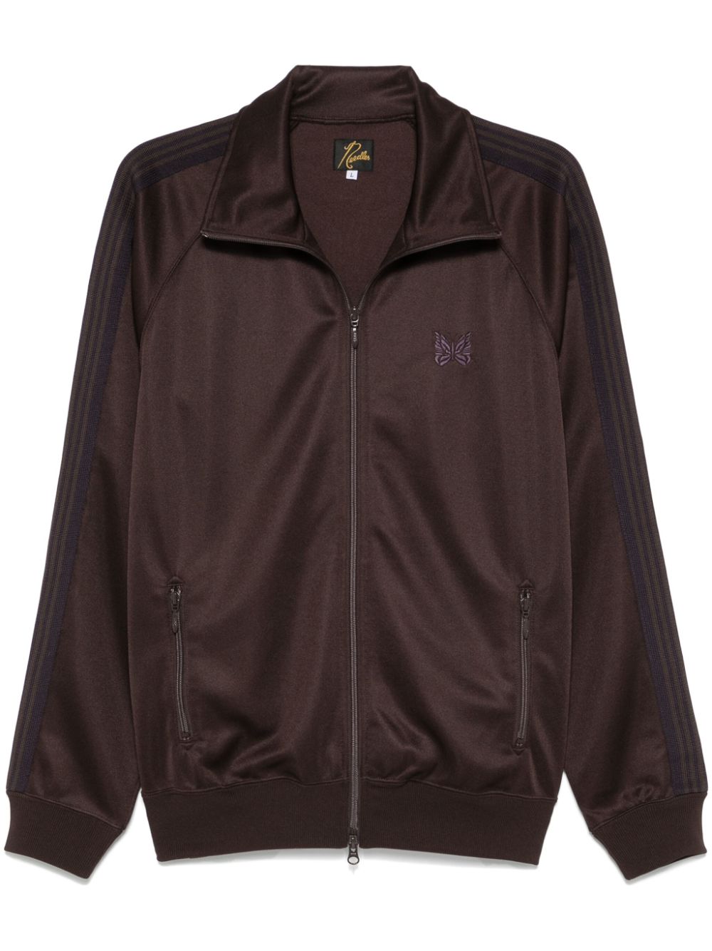 Needles zip-up sweatshirt - Brown von Needles