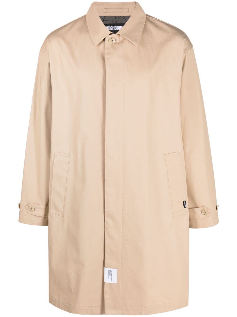 Neighborhood Balcollar single-breasted coat - Neutrals von Neighborhood