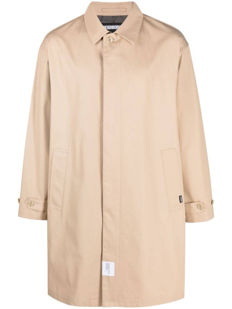 Neighborhood Balcollar single-breasted coat - Neutrals von Neighborhood