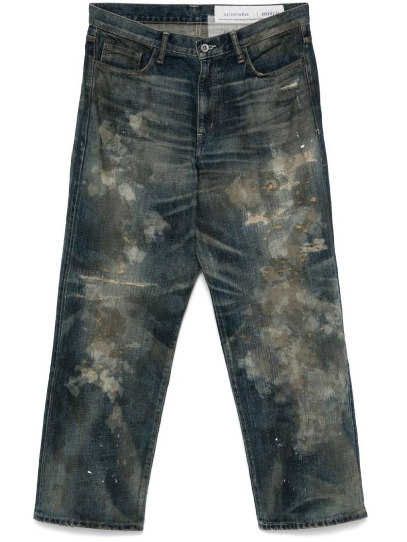 Neighborhood DP wide jeans - Blue von Neighborhood