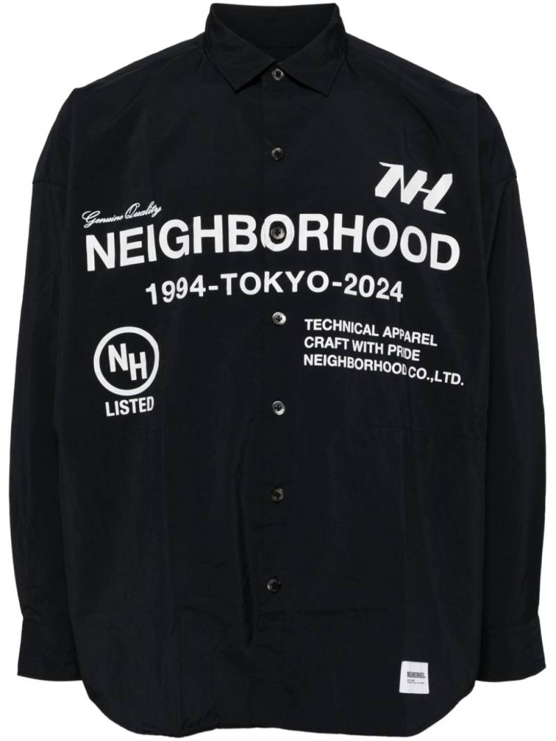 Neighborhood OVER shirt - Black von Neighborhood