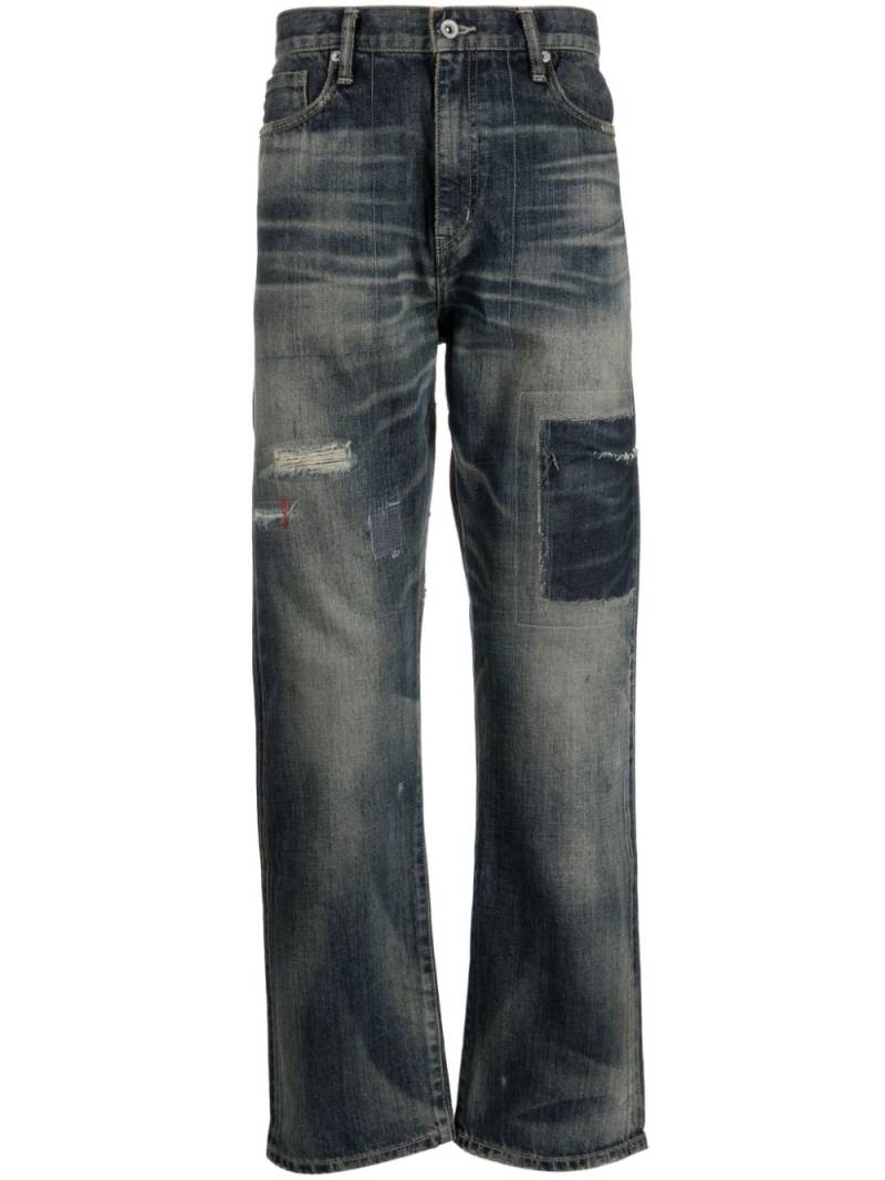 Neighborhood Savage ripped jeans - Blue von Neighborhood