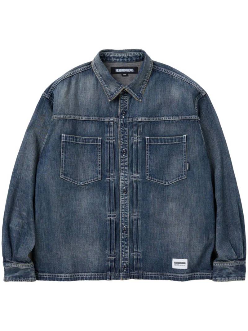 Neighborhood denim shirt - Blue von Neighborhood