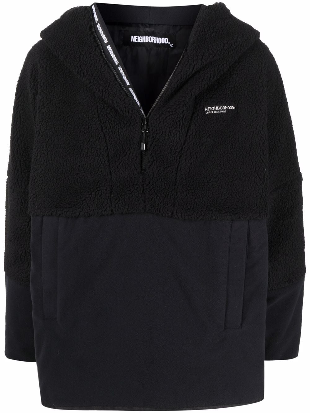 Neighborhood fleece Cave E-Jacket - Black von Neighborhood