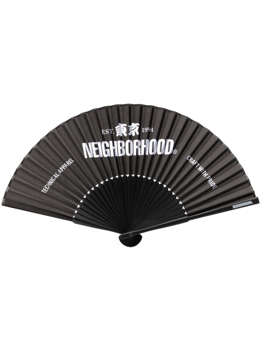 Neighborhood folding fan - Black von Neighborhood