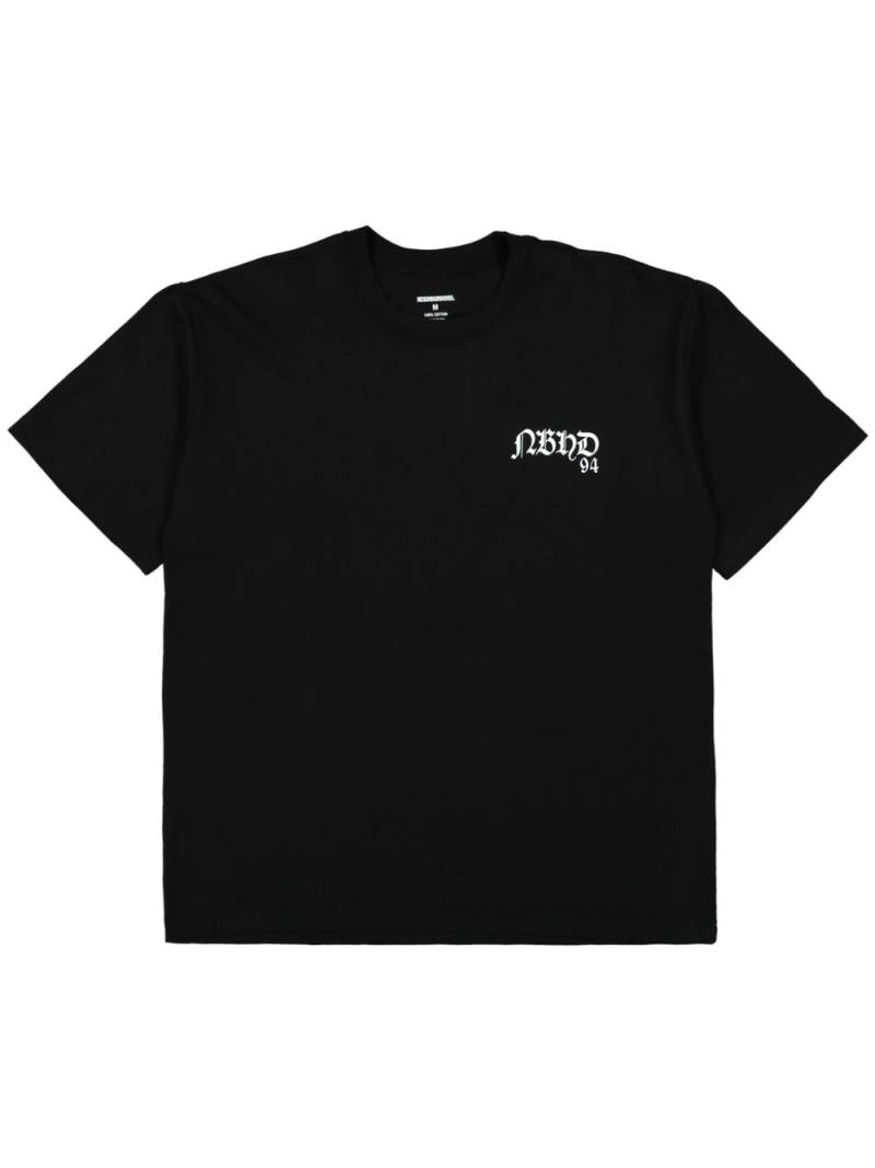 Neighborhood graphic print t-shirt - Black von Neighborhood