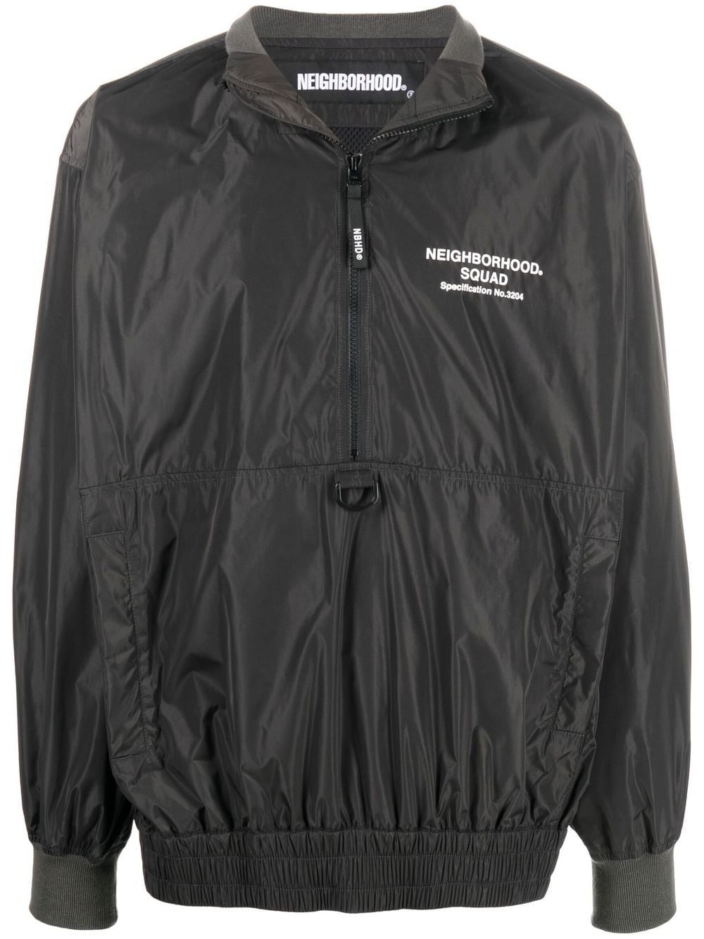 Neighborhood logo-print bomber jacket - Black von Neighborhood