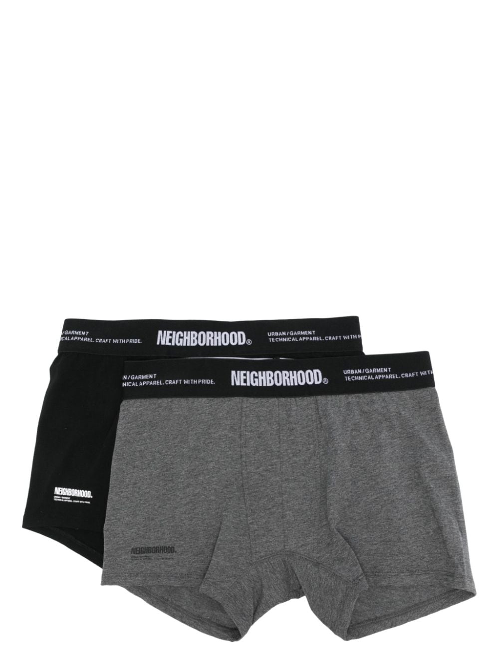 Neighborhood logo-print boxer briefs - Black von Neighborhood