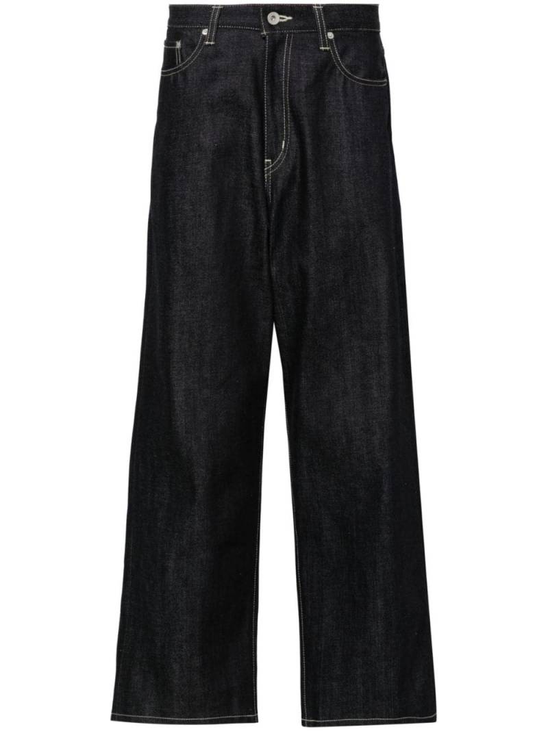 Neighborhood low-rise wide-leg jeans - Blue von Neighborhood