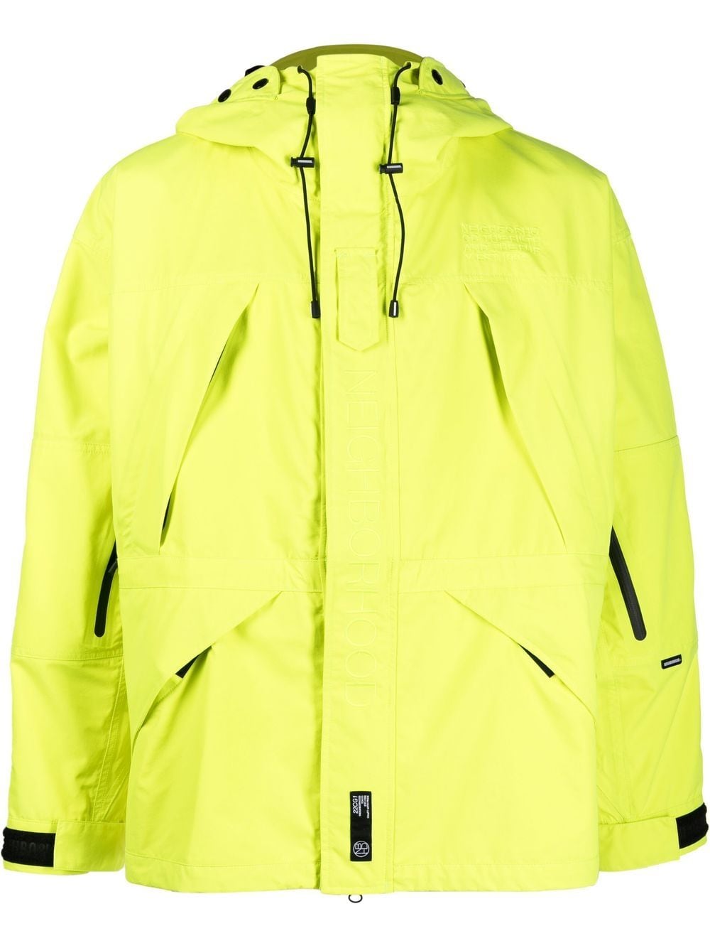 Neighborhood multiple pockets hooded jacket - Yellow von Neighborhood