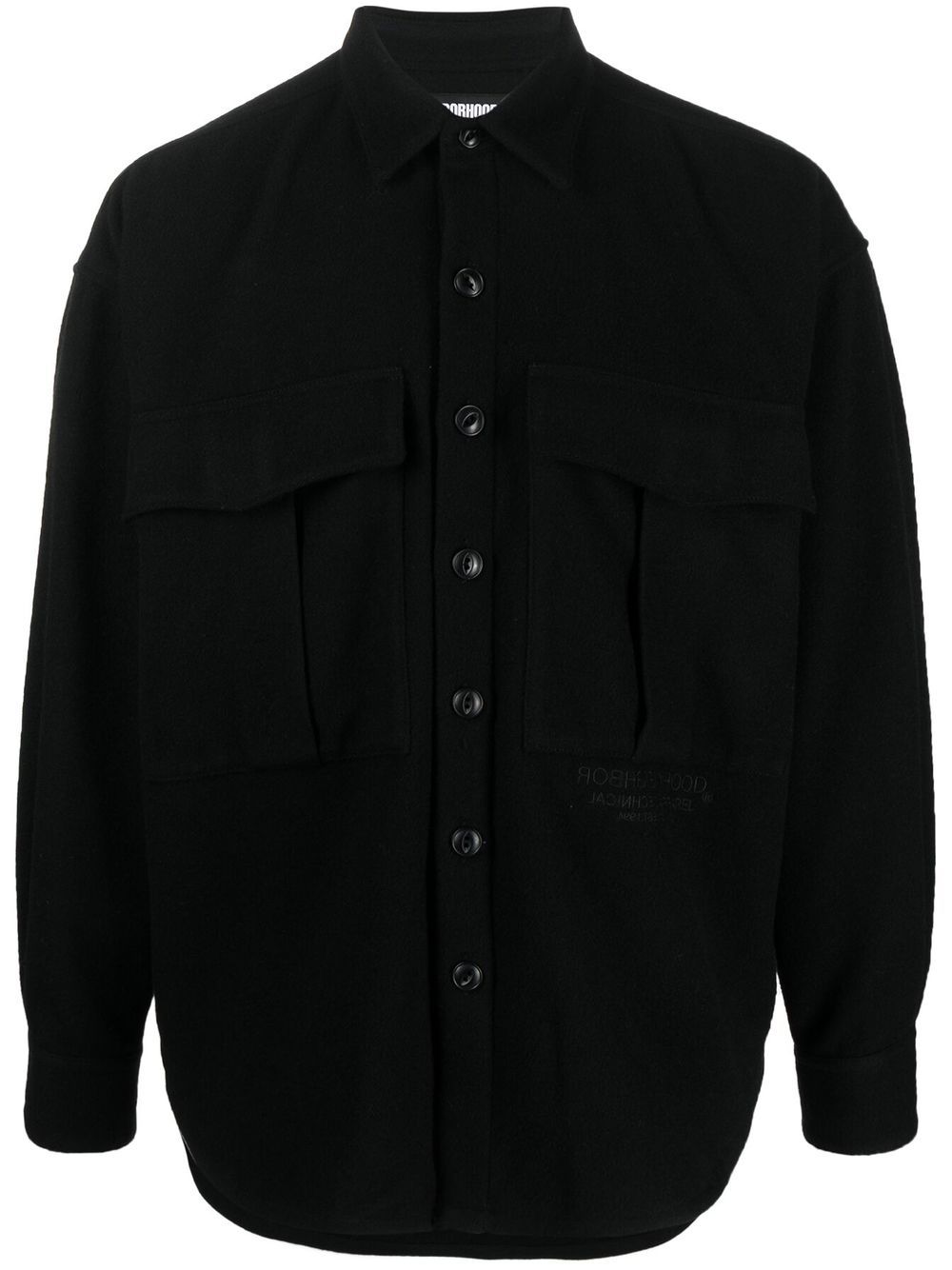 Neighborhood neighborhood chest pocket shirt - Black von Neighborhood