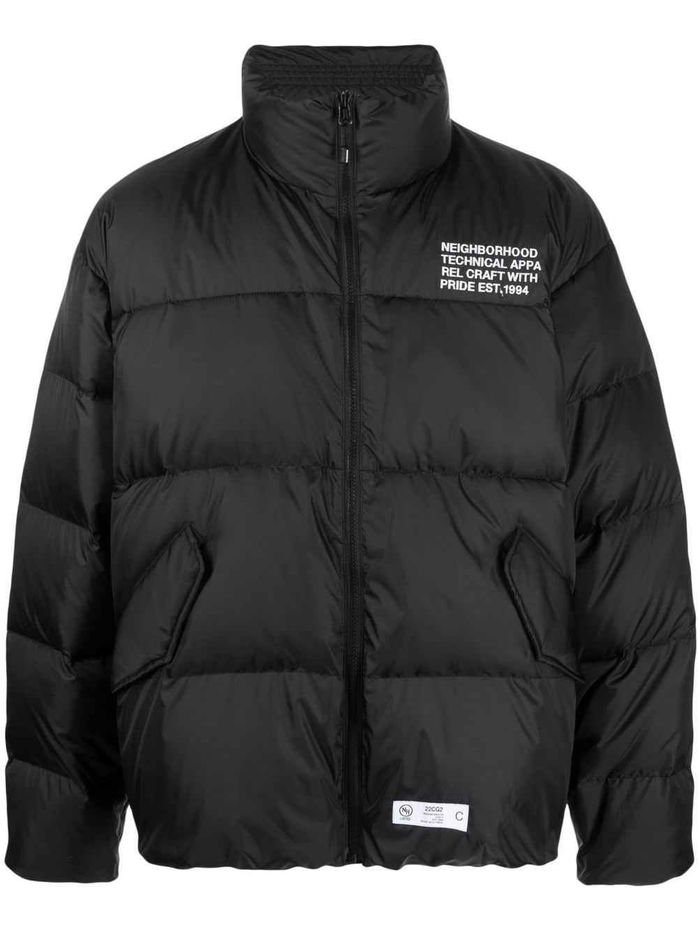 Neighborhood padded bomber jacket - Black von Neighborhood