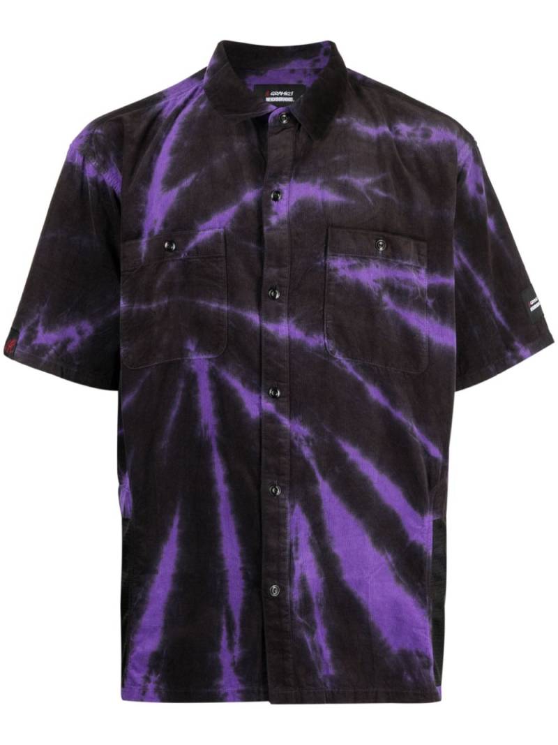 Neighborhood tie-dye cotton shirt - Black von Neighborhood