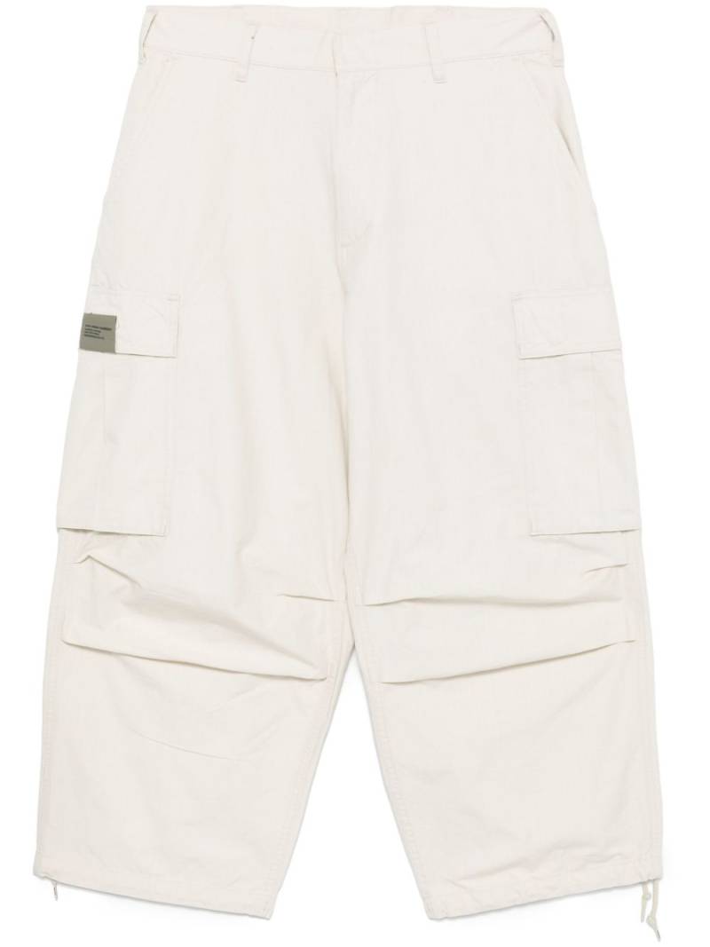 Neighborhood wide-leg cargo pants - White von Neighborhood