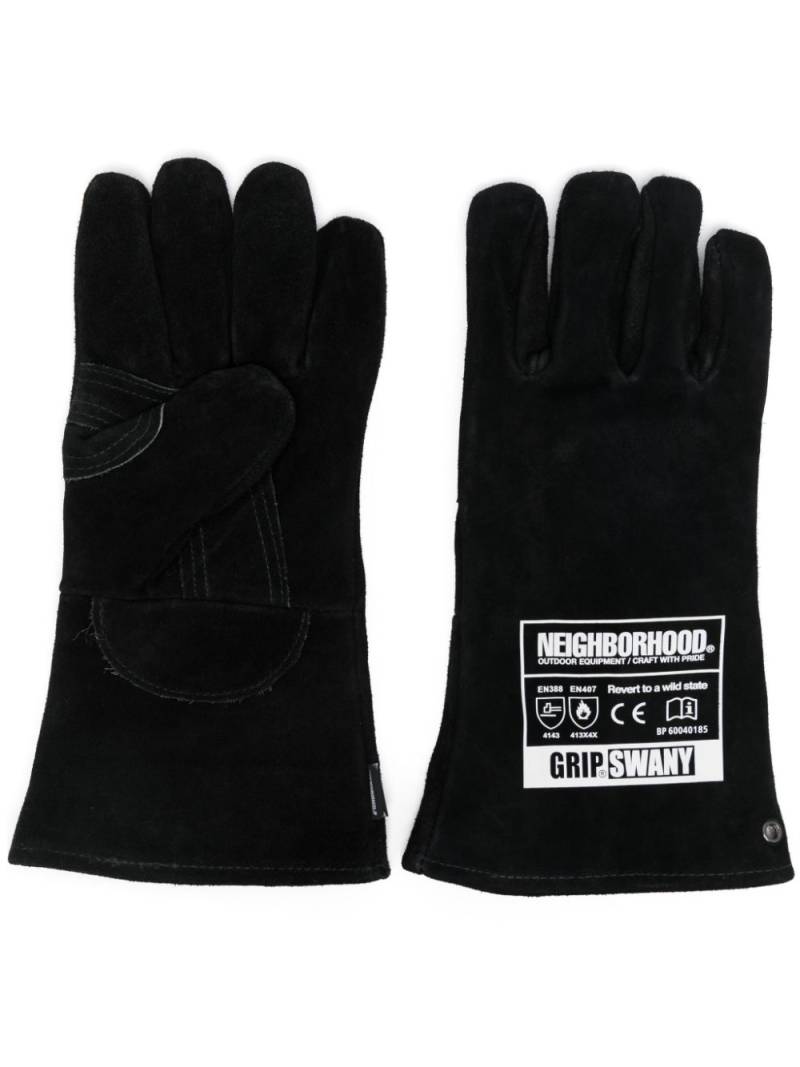 Neighborhood x Grip Swany Takibi gloves - Black von Neighborhood