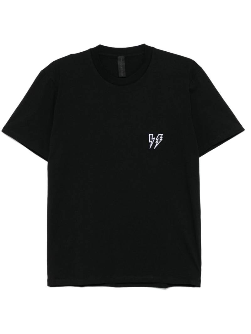 Neil Barrett Slim Double Bolt T-shirt - Black von Neil Barrett